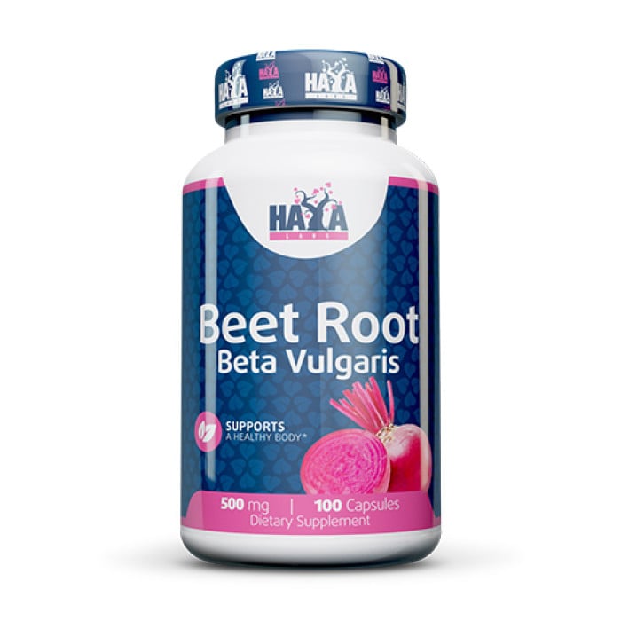 HAYA LABS Beet root /Beta Vulgaris/ 500 mg / 100 Caps